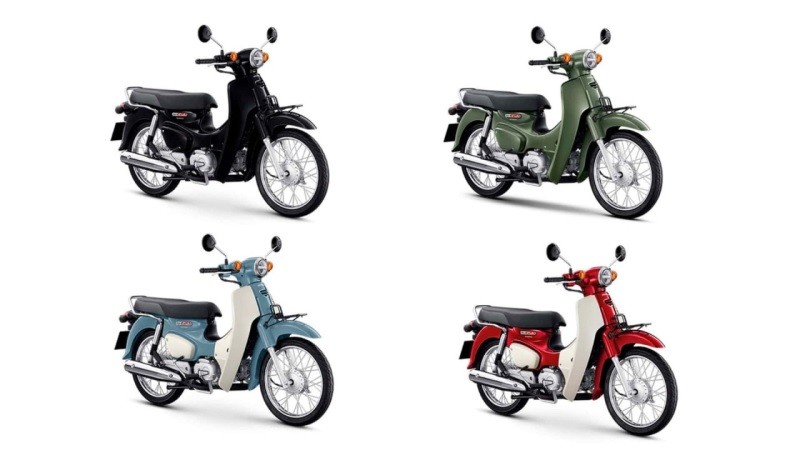 Honda Super Cub 2024 vừa ra mắt tại Thái Lan.