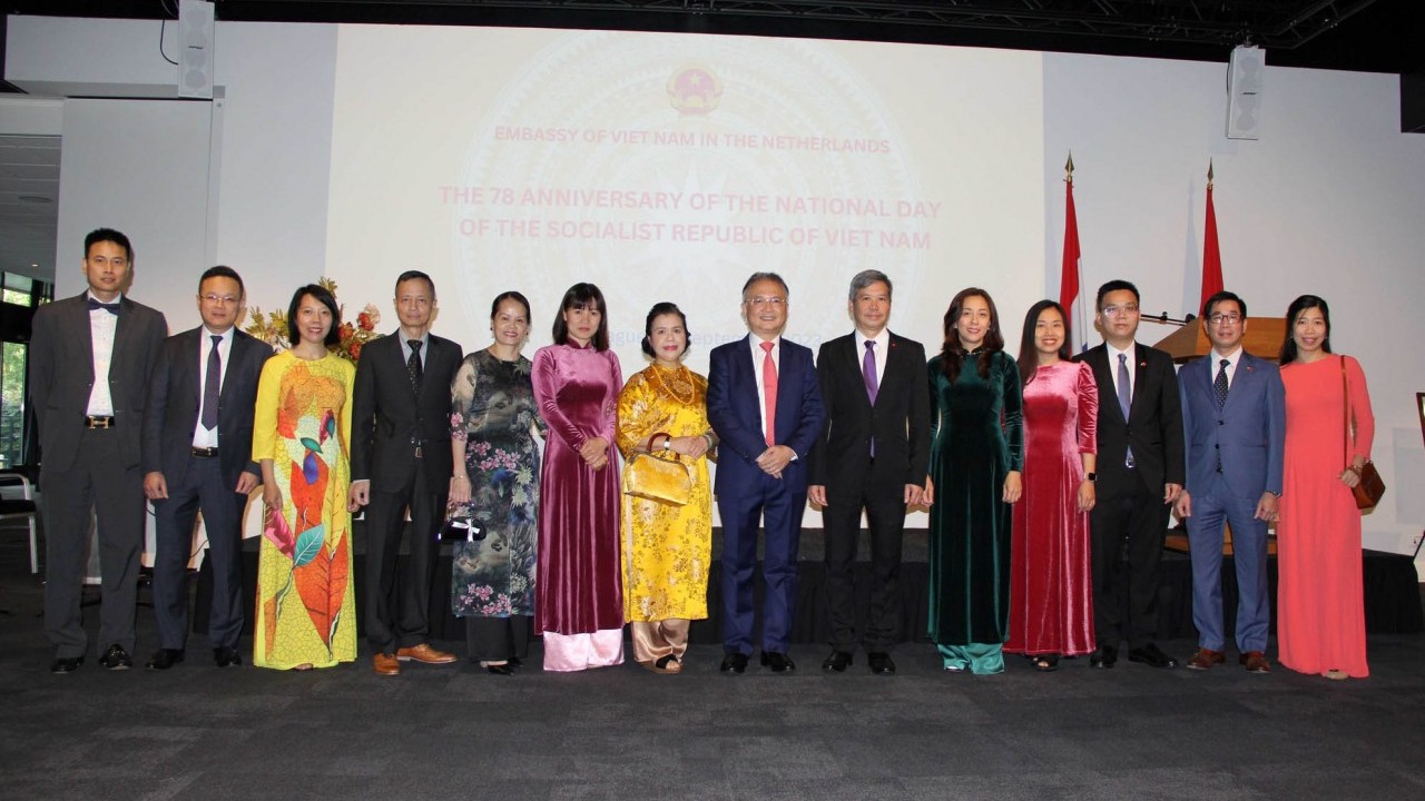 Long trọng lễ kỷ niệm 78 năm Quốc khánh 2/9 tại Hà Lan