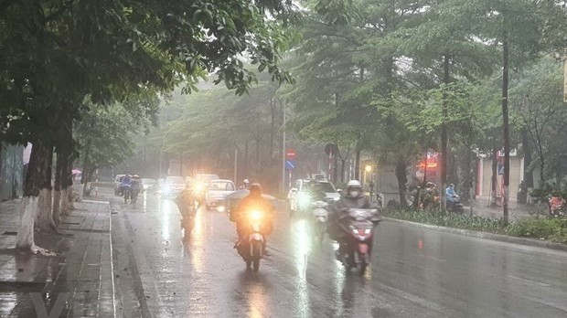 Các khu vực trên cả nước chiều tối và đêm mưa rào, ngày nắng