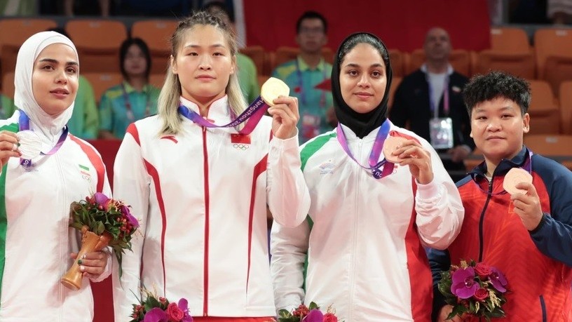ASIAD 19: Võ sĩ kurash Võ Thị Phương Quỳnh đạt Huy chương đồng; cầu mây Việt Nam vào bán kết