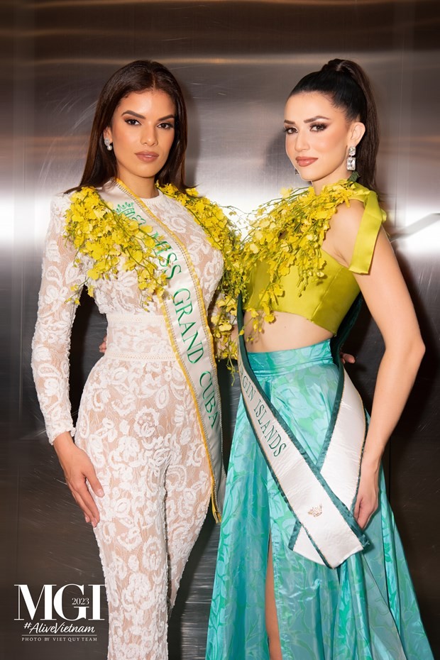 Miss Grand International 2023: Những thí sinh đầu tiên đặt chân đến Hà Nội