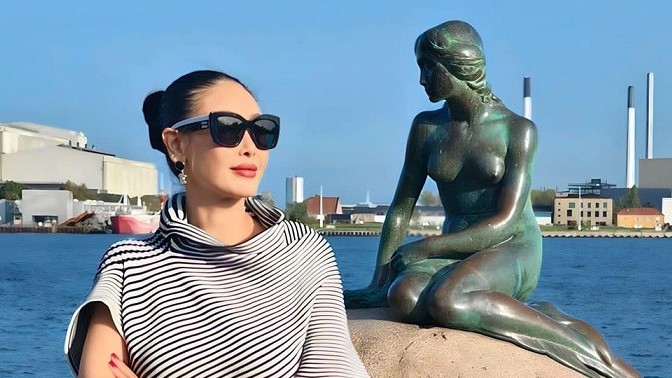 Hoa hậu Hà Kiều Anh và thời trang sang trọng, thanh lịch, tối giản dạo chơi châu Âu