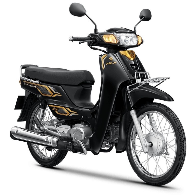 Honda Dream 2024 màu đen.