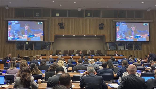 Việt Nam nêu các yếu tố trong giải quyết vấn đề an ninh và giải trừ quân bị. (Nguồn: TTXVN)