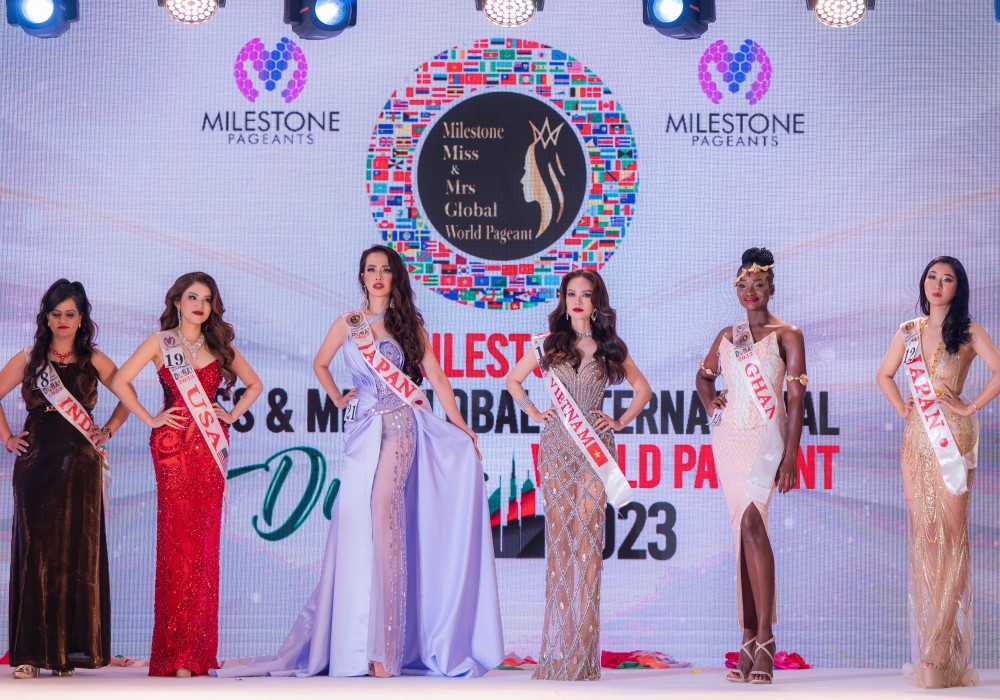 Hồng Vân đăng quang Hoa Hậu Quý Bà Thế Giới Milestone 2023 tại Dubai Hồng Vân đăng quang Hoa Hậu Quý Bà Thế Giới Milestone 2023 tại Dubai