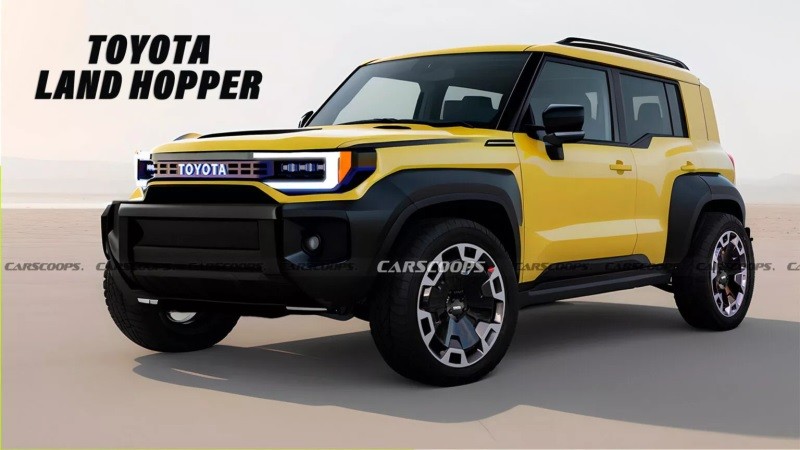 Toyota Land Hopper sẽ là dòng SUV địa hình rẻ nhất của nhà Toyota được công chúng biết đến. Toyota Land Hopper sẽ là dòng SUV địa hình rẻ nhất của nhà Toyota được công chúng biết đến.