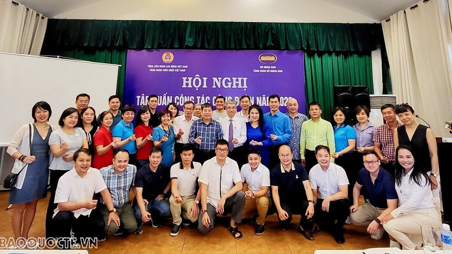 Công đoàn Bộ Ngoại giao tổ chức hội nghị tập huấn trang bị các kỹ năng, phương pháp vận động trong công tác