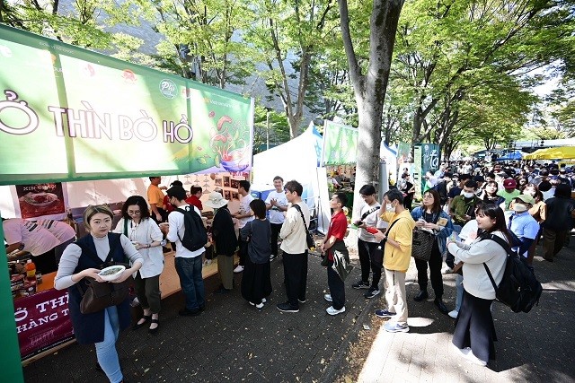 Lễ hội Phở Việt Nam để lại ấn tượng đẹp với người dân Nhật Bản Lễ hội Phở Việt Nam để lại ấn tượng đẹp với người dân Nhật Bản