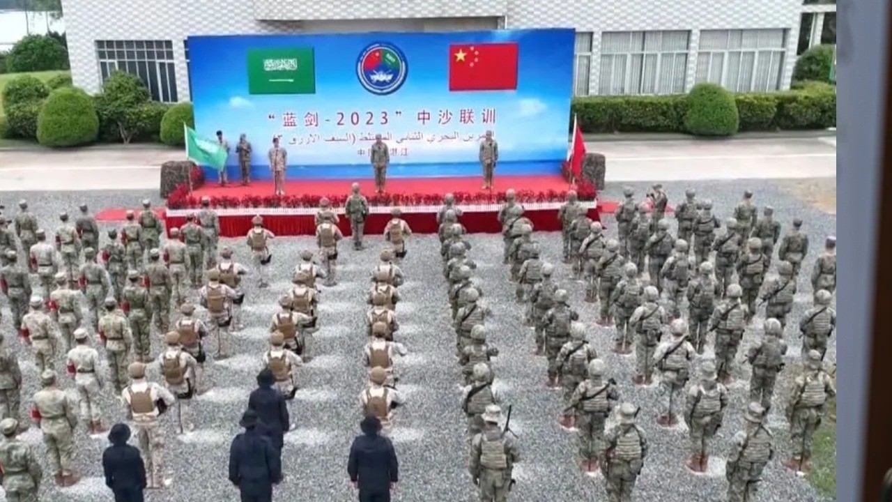 Hơn 100 quân nhân Trung Quốc và Saudi Arabia tham gia tập trận Blue Sword