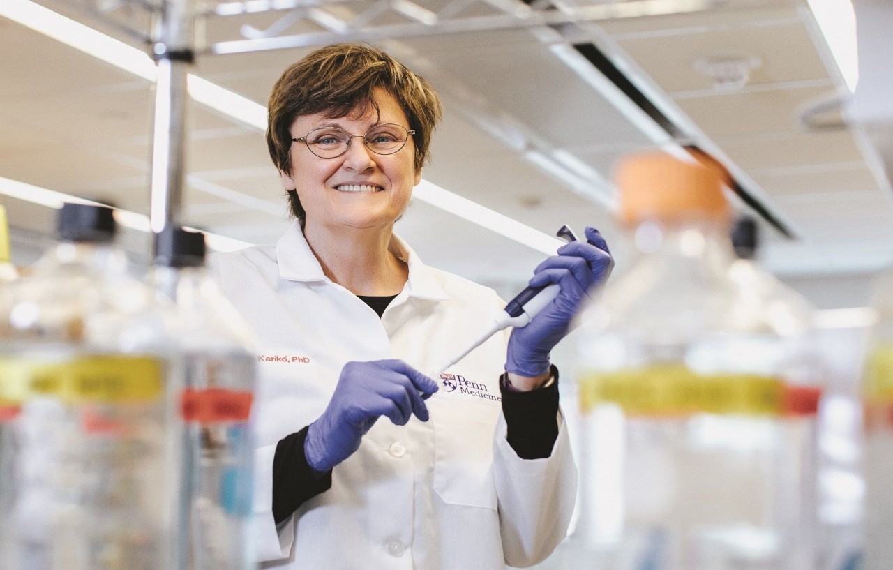 Giáo sư Katalin Karikó, Đại học Pennsylvania, Mỹ.