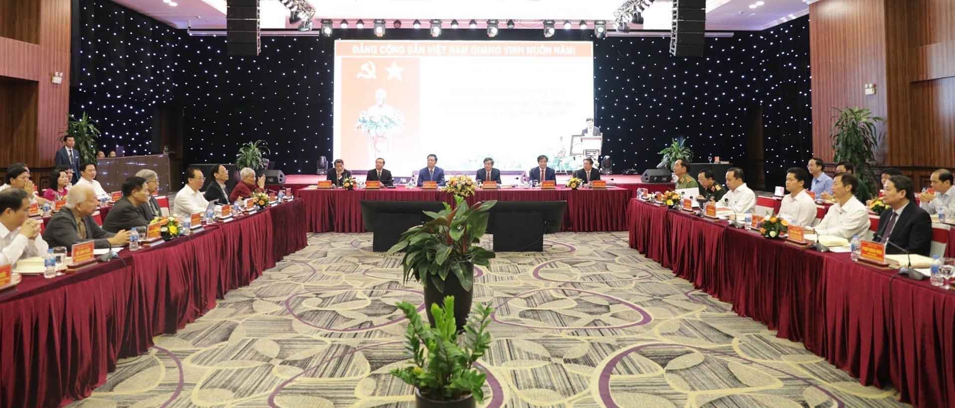 Quang cảnh hội thảo. (Nguồn: TTXVN) Quang cảnh hội thảo. (Nguồn: TTXVN)