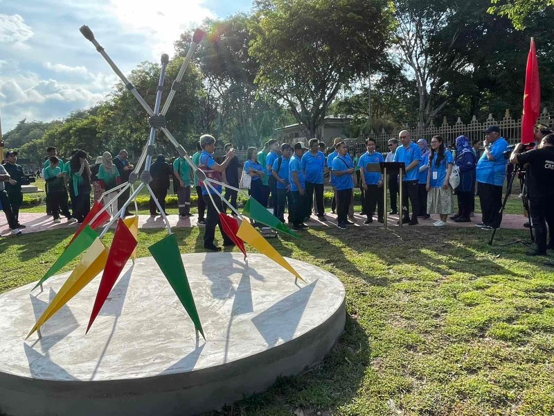 Đại sứ Việt Nam khai trương không gian đi bộ ASEAN tại Brunei Darussalam