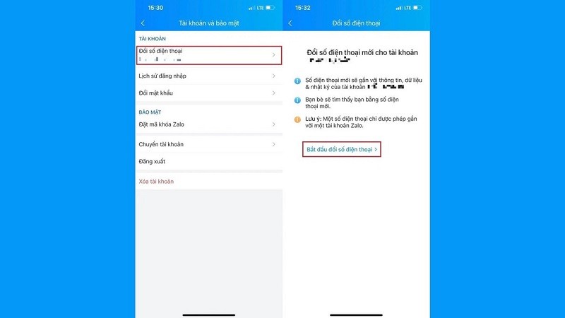 Đổi số điện thoại Zalo không mất tin nhắn cực đơn giản Đổi số điện thoại Zalo không mất tin nhắn cực đơn giản