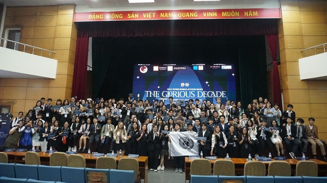 DAV Open Simulation 2023 và chặng đường 10 năm đáng nhớ của câu lạc bộ DAVMUN