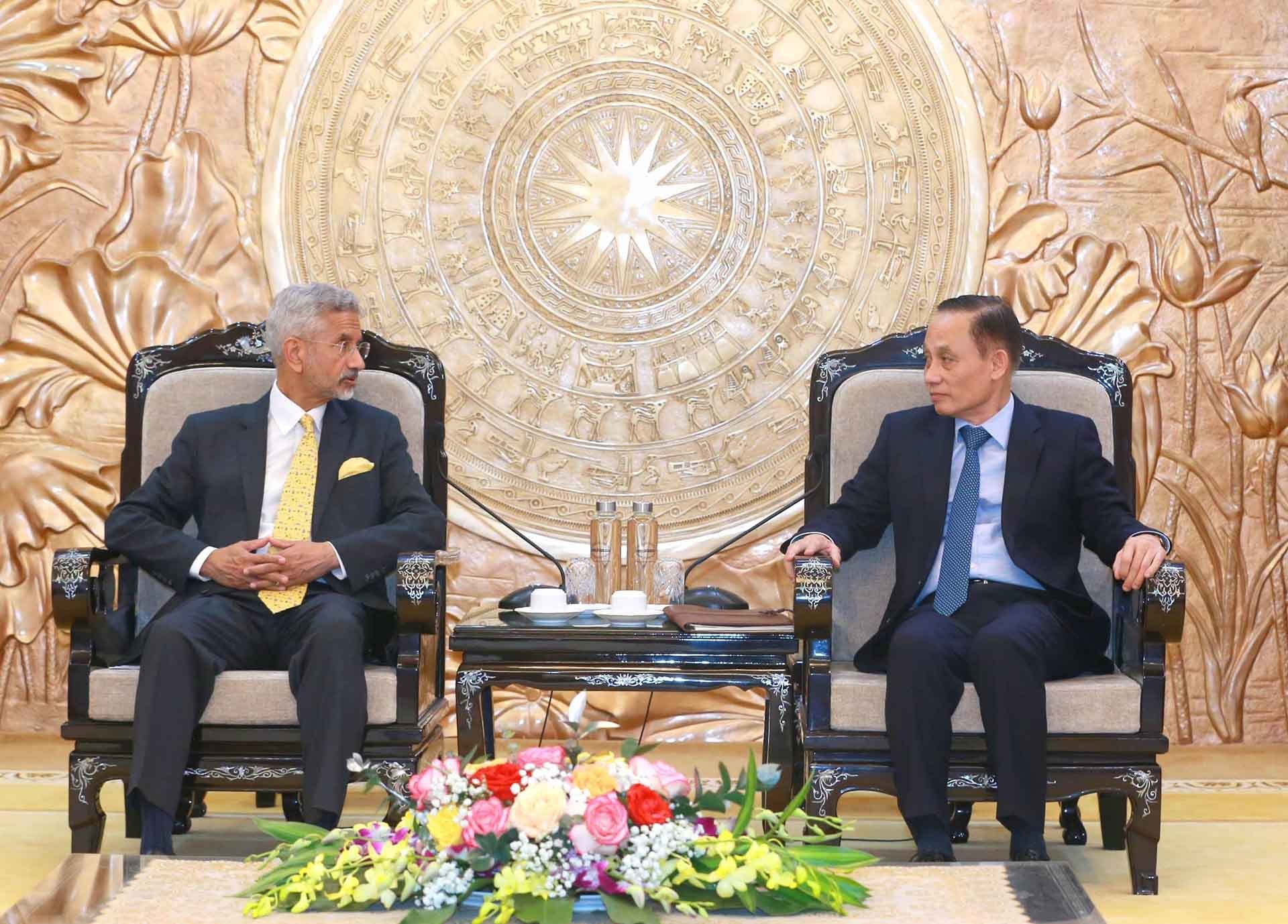 Việt Nam-Ấn Độ tiếp tục thúc đẩy quan hệ hợp tác trên tất cả các mặt