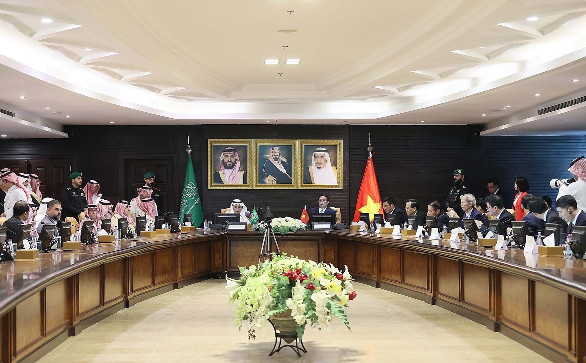 Thủ tướng Phạm Minh Chính dự Diễn đàn doanh nghiệp Việt Nam-Saudi Arabia Thủ tướng Phạm Minh Chính dự Diễn đàn doanh nghiệp Việt Nam-Saudi Arabia