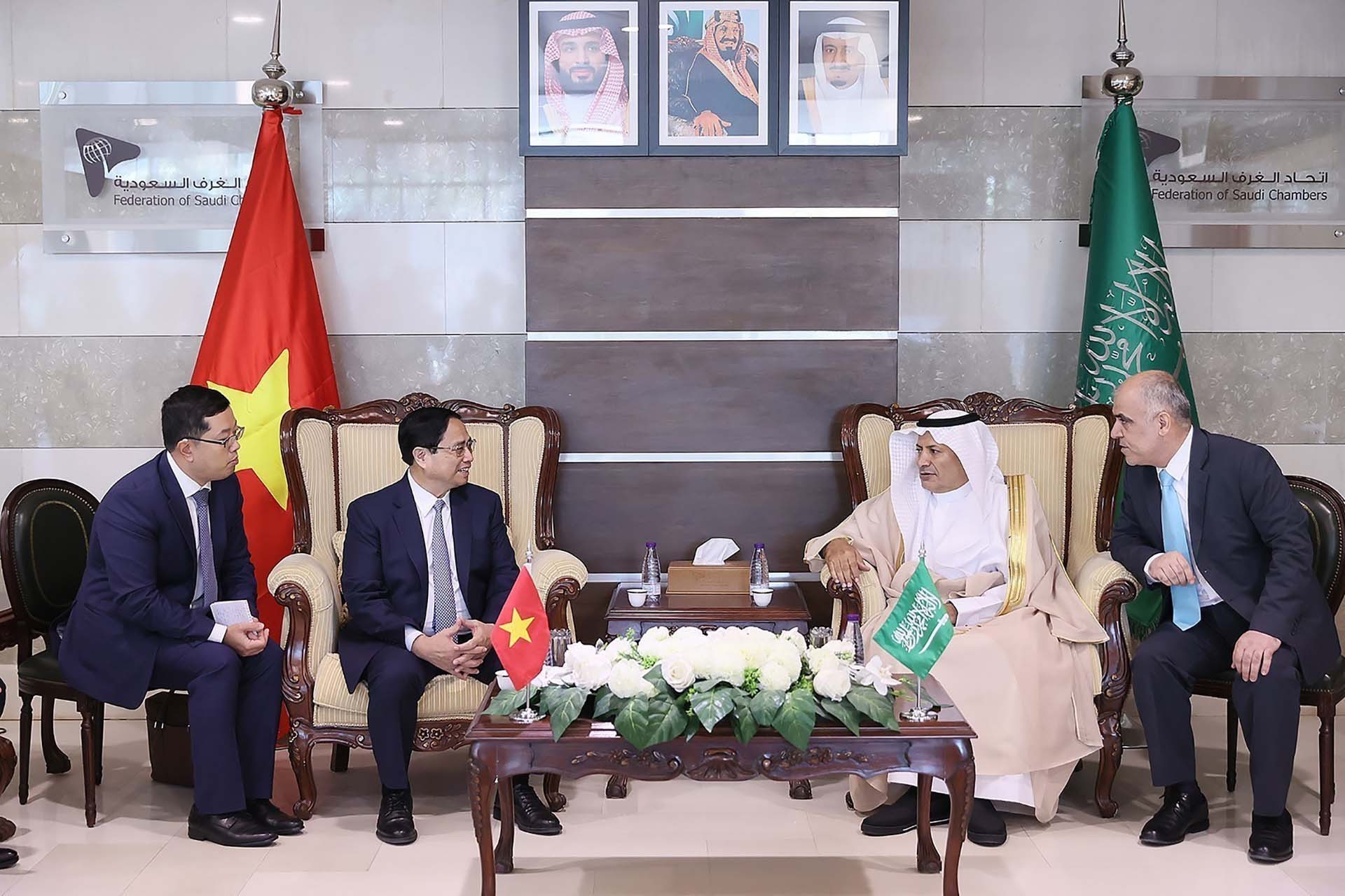 Thủ tướng Phạm Minh Chính dự Diễn đàn doanh nghiệp Việt Nam-Saudi Arabia Thủ tướng Phạm Minh Chính dự Diễn đàn doanh nghiệp Việt Nam-Saudi Arabia