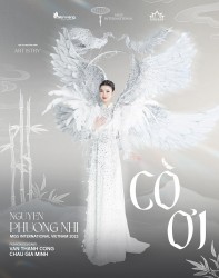 Phương Nhi giới thiệu trang phục văn hóa dân tộc sẽ trình diễn tại đêm chung kết Hoa hậu Quốc tế 2023