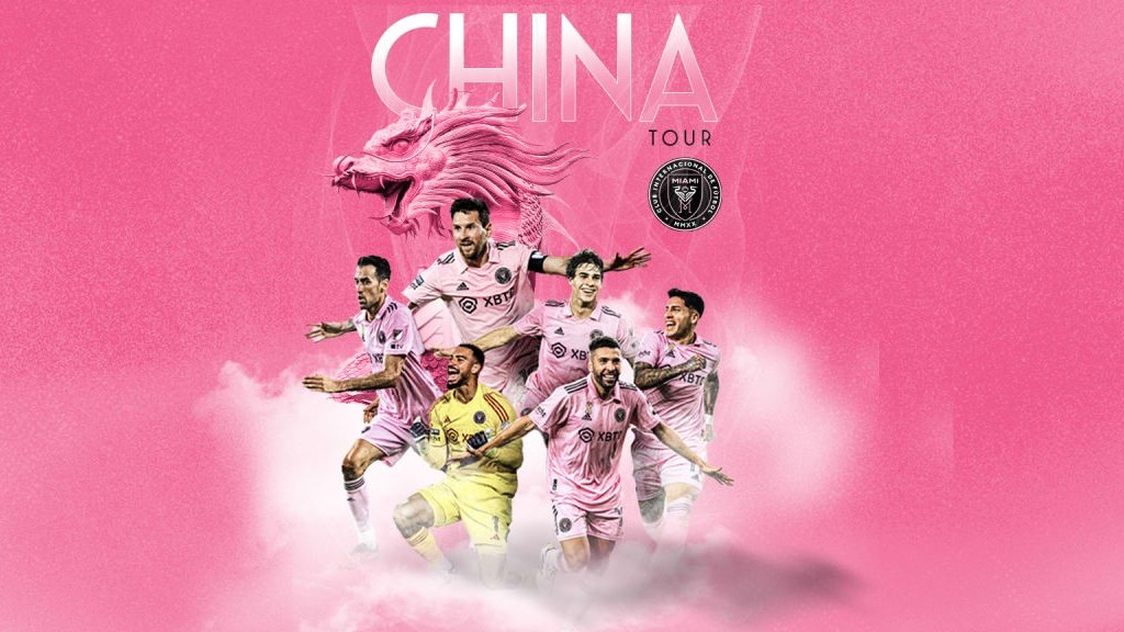 Inter Miami du đấu Trung Quốc, thi đấu giao hữu với CLB Qingdao Hainiu và CLB Chengdu Rongchen