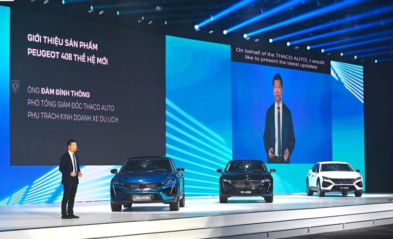 Peugeot 408 2023 sẽ có ba phiên bản Allure, Premium và GT..