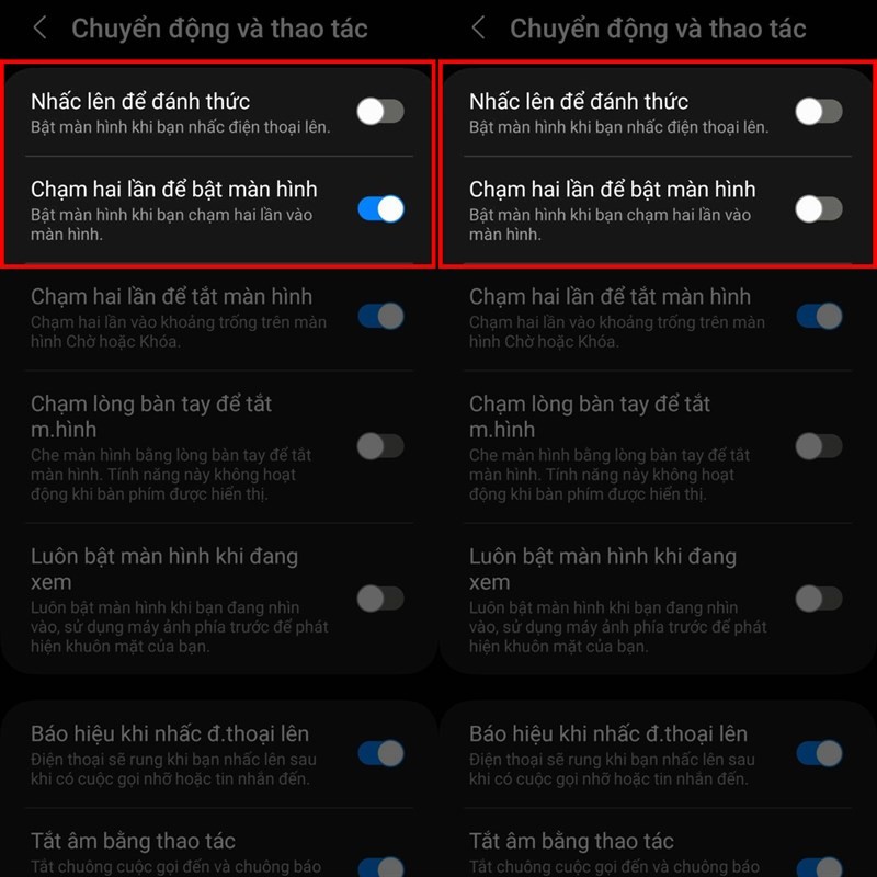 Khắc phục lỗi điện thoại Samsung bỏ túi quần tự sáng màn hình hiệu quả