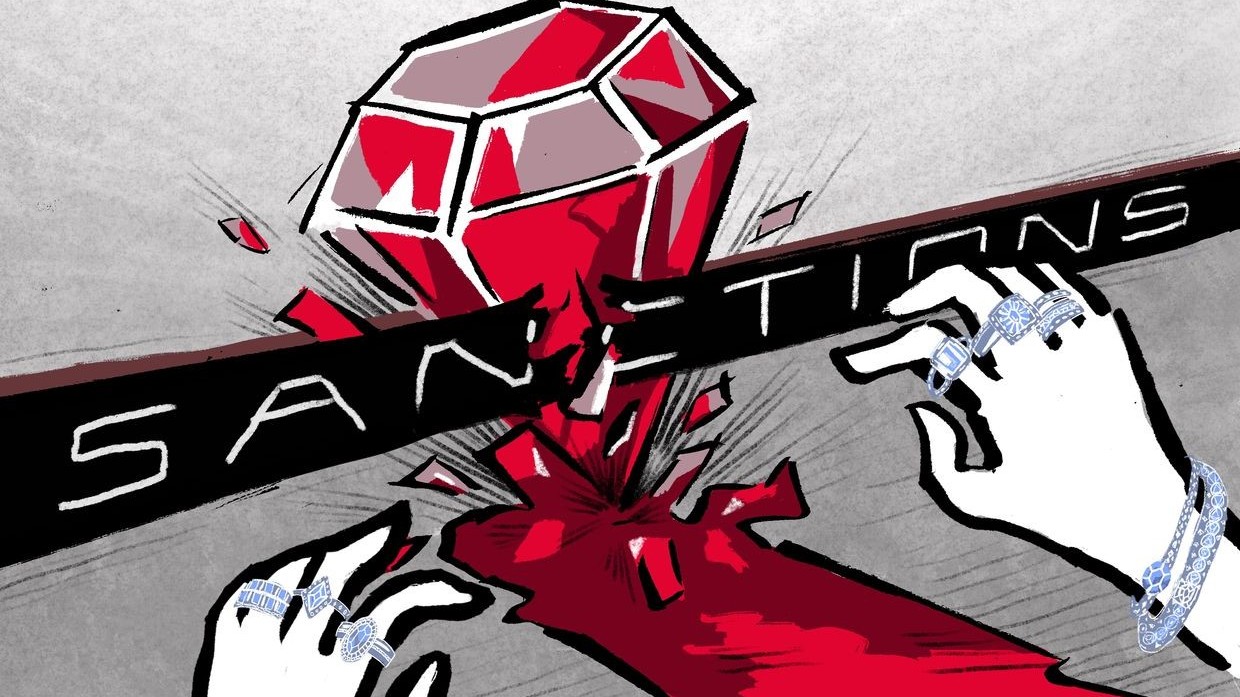 Thúc đẩy trừng phạt Nga, quốc gia châu Á này ra lệnh cấm nhập khẩu gián tiếp kim cương từ Moscow