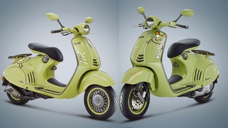 Cận cảnh Vespa 946 10 Anniversario đầu tiên tại Việt Nam