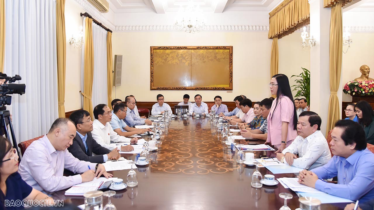 Bộ Ngoại giao và Quảng Ngãi trao đổi phối hợp công tác ngoại giao kinh tế phục vụ phát triển