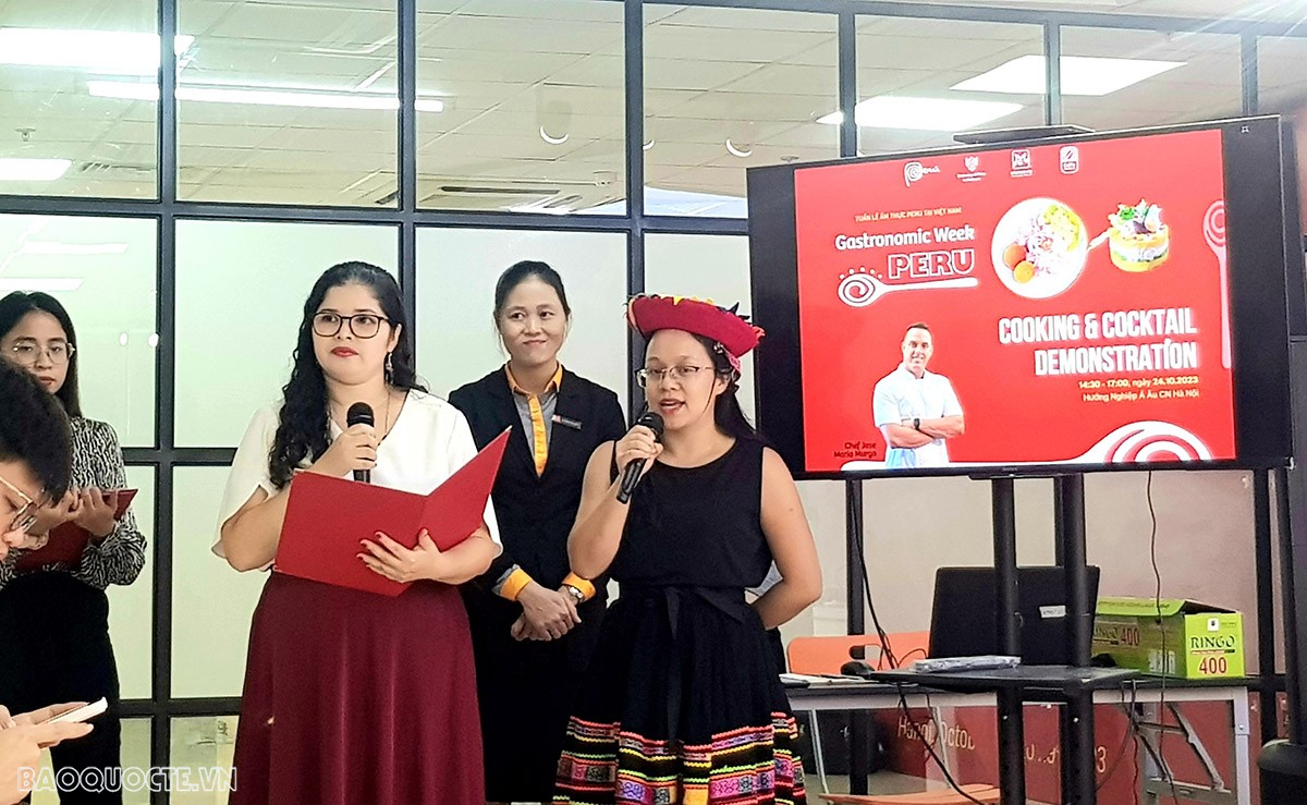 Độc đáo và nhiều sắc màu trong Tuần lễ ẩm thực Peru tại Việt Nam 2023
