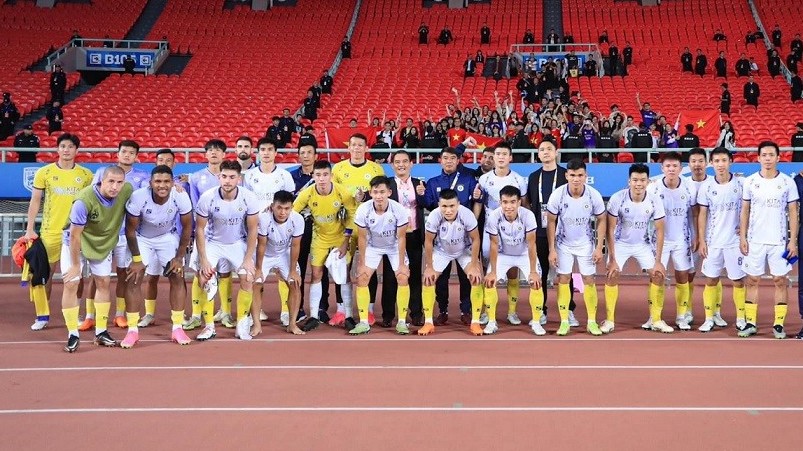 Cúp C1 châu Á: HLV Lê Đức Tuấn ca ngợi tinh thần thi đấu của các cầu thủ Hà Nội FC