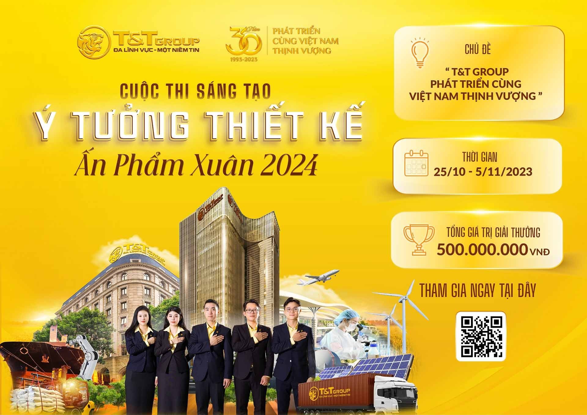 T&T Group phát động cuộc thi Sáng tạo ý tưởng, thiết kế ấn phẩm Xuân 2024