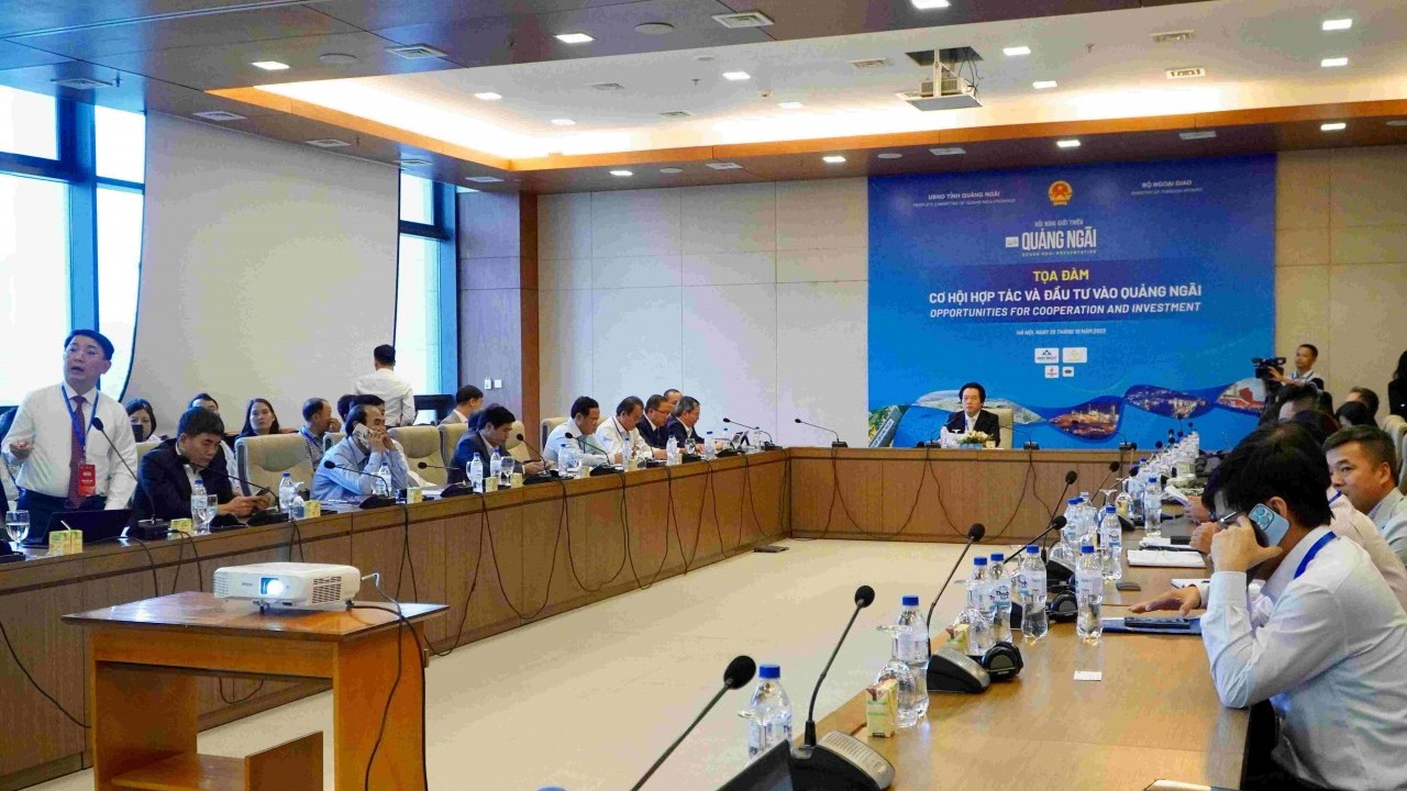 Quảng Ngãi kêu gọi đầu tư vào những lĩnh vực có lợi thế