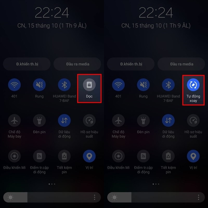 Khắc phục lỗi điện thoại Samsung không tự xoay màn hình