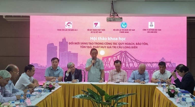 Phát huy giá trị cầu Long Biên – công trình biểu tượng của thủ đô Hiến kế phát huy giá trị cầu Long Biên – công trình mang tính biểu tượng của Thủ đô