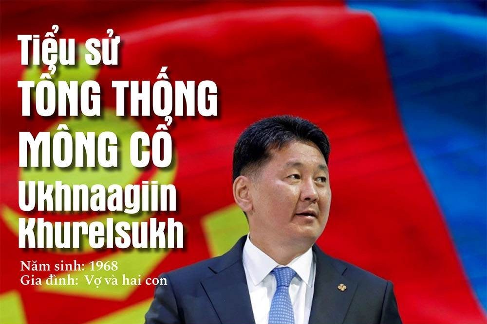 Tiểu sử Tổng thống Mông Cổ Ukhnaagiin Khurelsukh