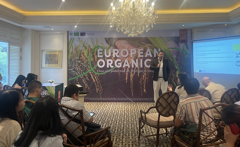 Giới thiệu nông sản hữu cơ chuẩn châu Âu đến người tiêu dùng Việt Nam