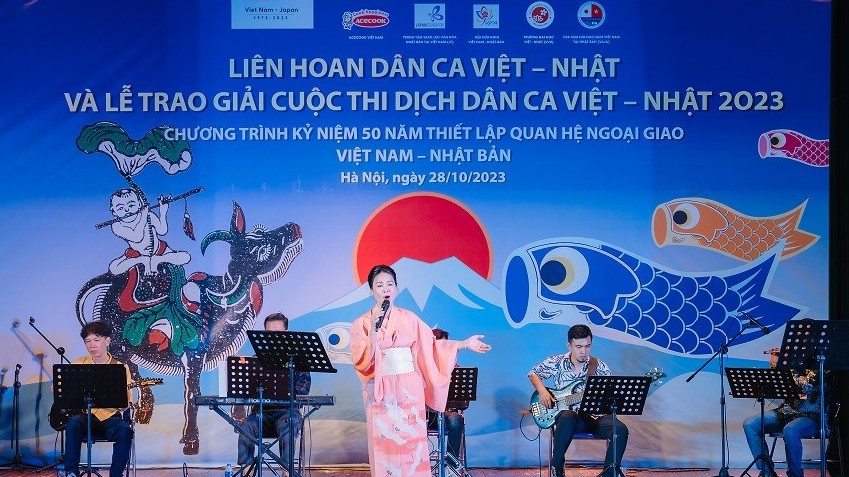 Cuộc giao lưu thú vị giữa dân ca Việt Nam và Nhật Bản