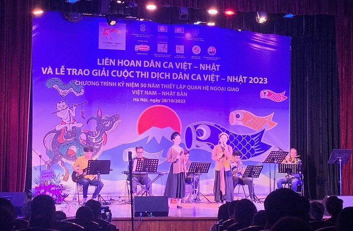 Cuộc giao lưu thú vị giữa dân ca Việt Nam và Nhật Bản Cuộc giao lưu thú vị giữa dân ca Việt Nam và Nhật Bản
