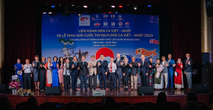 Cuộc giao lưu thú vị giữa dân ca Việt Nam và Nhật Bản Cuộc giao lưu thú vị giữa dân ca Việt Nam và Nhật Bản