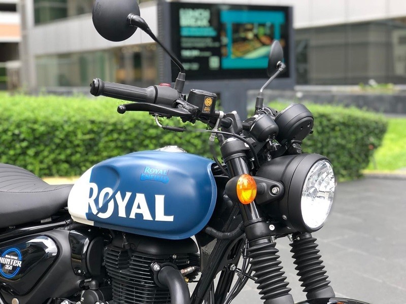 Cận cảnh Royal Enfield Hunter 350 sắp được bán tại Việt Nam