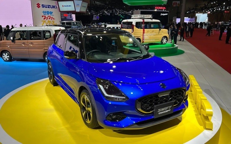 Cận cảnh Suzuki Swift 2024 vừa được trình làng tại Nhật Bản