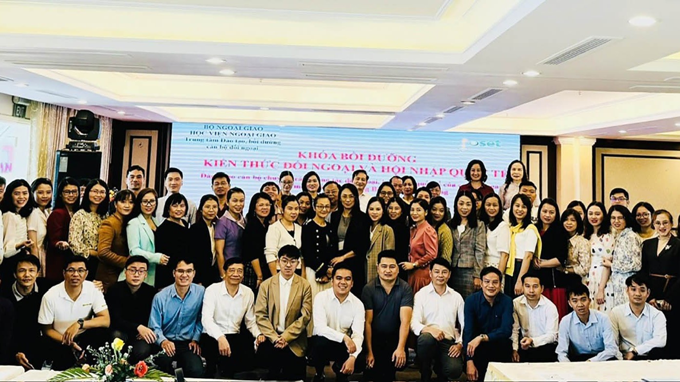 Học viện Ngoại giao tăng cường đào tạo, bồi dưỡng cho các bộ, ngành, địa phương và tổ chức đối ngoại nhân dân