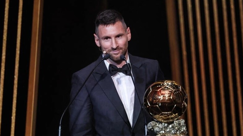 Quả bóng vàng 2023: Lionel Messi nhận danh hiệu cao quý, Erling Haaland là tiền đạo xuất sắc nhất