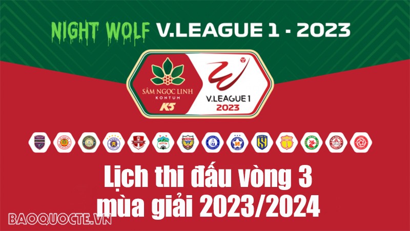 Lịch thi đấu V-League mùa giải 2023/24: Cập nhật lịch thi đấu V-League vòng 3 - Công an Hà Nội vs Hà Nội, Viettel vs Hà Tĩnh Lịch thi đấu V-League mùa giải 2023/24: Cập nhật lịch thi đấu V-League vòng 3 - Công an Hà Nội vs Hà Nội, Viettel vs Hà Tĩnh