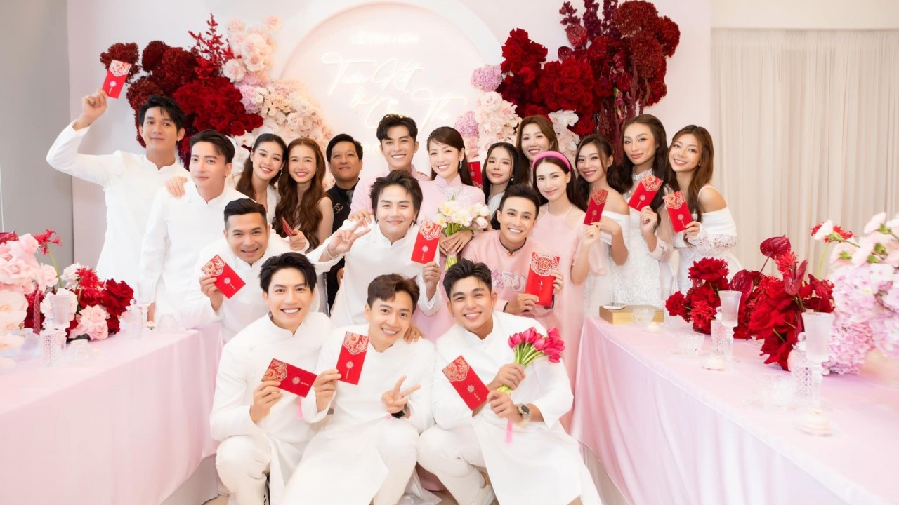 Dàn sao 'đổ bộ' lễ tân hôn của Puka - Gin Tuấn Kiệt