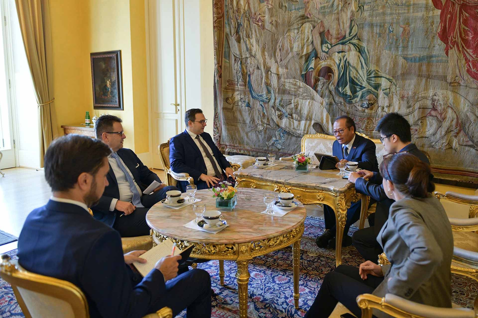 Tăng cường quan hệ hữu nghị truyền thống, hợp tác nhiều mặt giữa Việt Nam và Czech