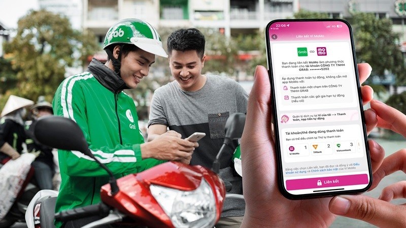 MoMo và Grab Việt Nam chính thức hợp tác phát triển
