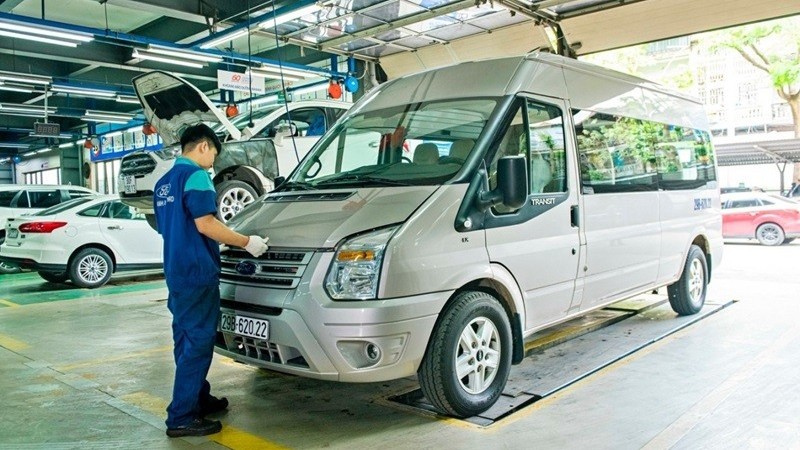Triệu hồi hơn 1.800 xe Ford Transit 2023 tại Việt Nam