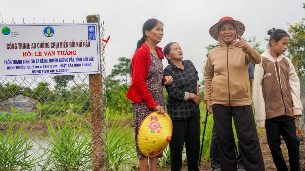 Ao chống chịu biến đổi khí hậu: Giải pháp cho vùng hạn ở miền Trung-Tây Nguyên