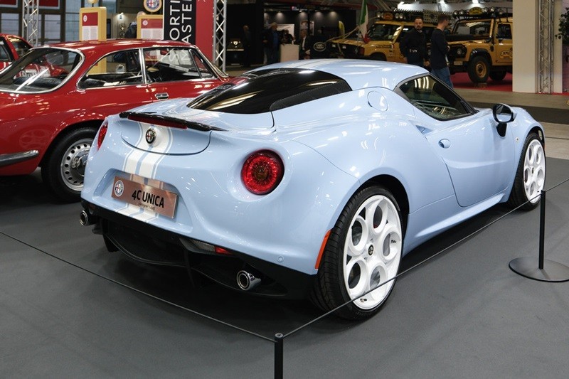 Cận cảnh chiếc Alfa Romeo 4C Unica độc nhất vô nhị